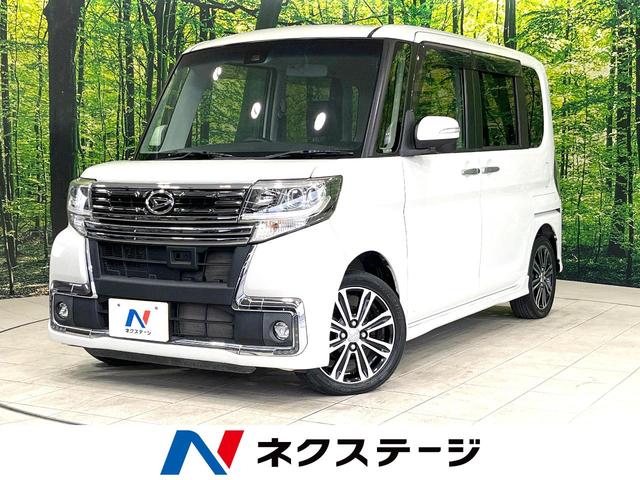 ダイハツ タント カスタムＲＳ　トップエディションＳＡＩＩ　純正ＳＤナビ　両側電動スライドドア