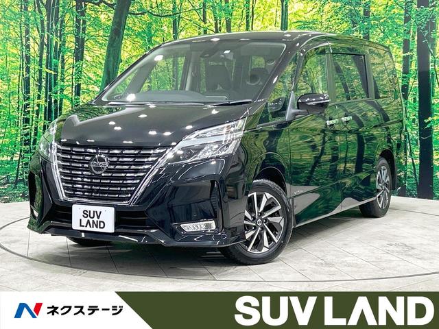 ハイウェイスターＶ　セーフティパックＡ　禁煙車　純正１０型ナビ　全周囲カメラ　後席モニター　ブラインドスポットモニター　デジタルインナーミラー　両側電動ドア　プロパイロット　前席シートヒーター　クリアランスソナー　ＥＴＣ(1枚目)