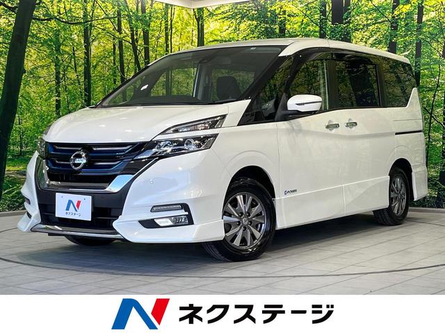 セレナ(日産) ｅ−パワー　ハイウェイスターＶ　エマージェンシーブレーキ　純正９型ナビ　フリップダウンモニター　全周囲カメラ　両側電動ドア 中古車画像