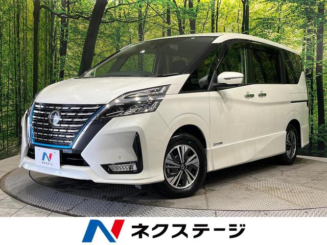 日産 セレナ ｅ－パワー　ハイウェイスターＶ　後期　セーフティパックＡ　純正１０型ナビ　フリップダウンモニター　アラウンドビューモニター　全方位運転支援システム　プロパイロット　両側パワスラ　ＬＥＤヘッドライト　デジタルインナーミラー　ＥＴＣ