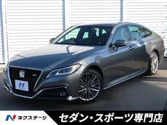 トヨタ　クラウンハイブリッド　ＲＳ　後期　１２．３インチナビ　純正１８インチアルミ