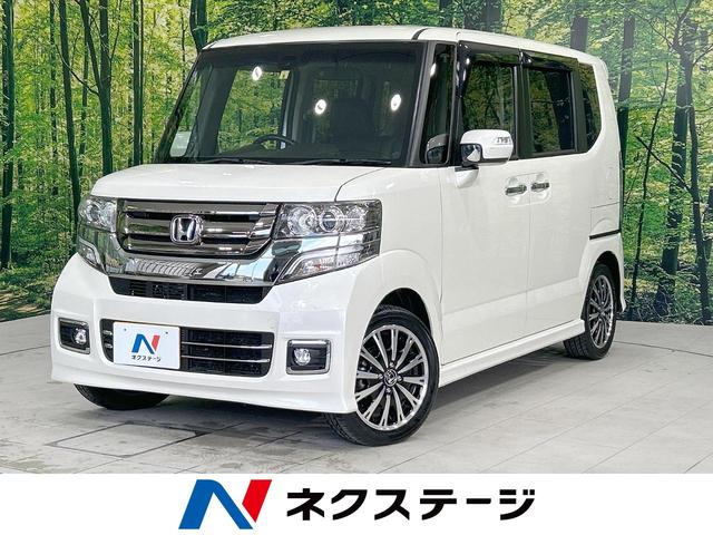 Ｇ・ターボＬパッケージ　純正８型ナビ　禁煙車　両側電動ドア　衝突軽減　クルコン　ターボ　ＨＩＤヘッド　オートエアコン　オートライト　純正１５インチＡＷ　ＥＴＣ　バックカメラ　スマートキー　横滑り防止装置