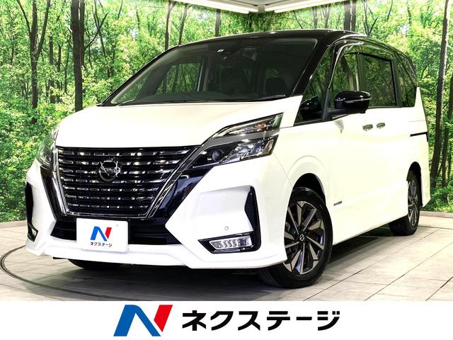 セレナ(日産) ハイウェイスターＶ　禁煙車　１１型ＢＩＧ−Ｘ　フリップダウンモニター　セーフティパックＡ　プロパイロット　ハンズフリーパワスラ 中古車画像