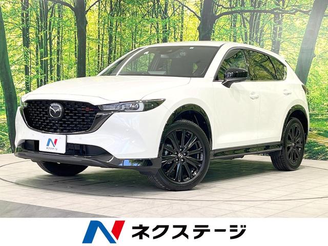 マツダ ＣＸ－５ ２５Ｓ　スポーツアピアランス　純正ナビ　スマートブレーキサポート　禁煙車　３６０℃ビューモニター　ブラック革シート　シートヒーター　パワーシート　ＥＴＣ　ドラレコ　ＬＥＤヘッド＆オートライト　パワーバックドア　ワイヤレス充電