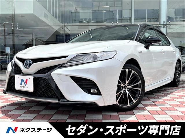 トヨタ カムリ ＷＳレザーパッケージ　禁煙車　トヨタセーフティセンス　パドルシフト