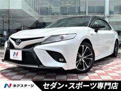 トヨタ　カムリ　ＷＳレザーパッケージ　禁煙車　トヨタセーフティセンス　パドルシフト