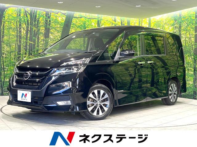 セレナ　愛知県 純正９型ナビ　フリップダウンモニター　アラウンドビューモニター　禁煙車