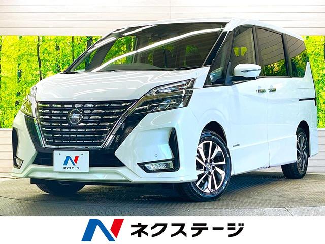 ハイウェイスターＶ　セーフティパックＡ　禁煙車　純正ナビＴＶ　アラウンドビューモニター　両側電動ドア　プロパイロット　インテリジェントルームミラー　アダプティブＬＥＤヘッド　後席オートエアコン　　ＥＴＣ(1枚目)