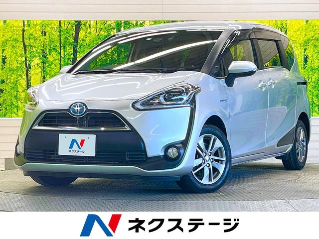 トヨタ シエンタ ハイブリッドＧ　セーフティセンスＣ　禁煙車　７人　ナビフルセグ　バックモニター　両側電動スライドドア　ＬＥＤランプＰＫＧ　前席シートヒーター　純正ＯＰ１５ＡＷ　サイド／カーテンエアバック　純正ドラレコ　ＥＴＣ