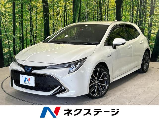 カローラスポーツ ハイブリッドＧ　Ｚ　禁煙車　純正ナビ　ヘッドアップディスプレイ　バックカメラ　レーダークルーズ　ブラインドスポット　スマートキー　純正１８インチアルミ　ＬＥＤヘッドライト　ドラレコ　ＥＴＣ２．０　Ｂｌｕｅｔｏｏｔｈ（1枚目）