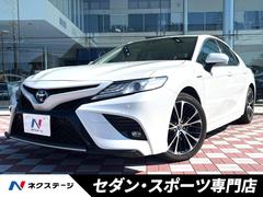 トヨタ　カムリ　ＷＳレザーパッケージ　セーフティセンス　レーダクルーズコントロール　車線逸脱防止