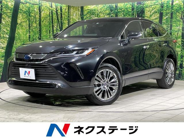 トヨタ ハリアーハイブリッド Ｚ　セーフティセンス　禁煙車　純正１２．３型ナビ　全周囲カメラ　レーダークルーズ　ＥＴＣ　Ｂｌｕｅｔｏｏｔｈ　フルセグ　ＡｐｐｌｅＣａｒＰｌａｙ　パワーバックドア　デジタルインナーミラー　パワーシート