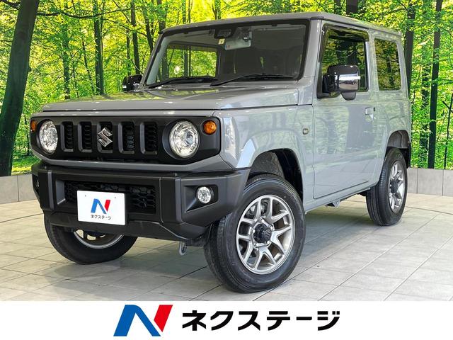 ジムニー(スズキ) ＸＣ　５ＭＴ　４ＷＤ　衝突軽減装置　ＢＩＧ−Ｘ９型ナビバックカメラ　クルコン　ＥＴＣ　前席シートヒーター　革巻ハンドル　ＬＥＤヘッド　ドラレコ　Ｂｌｕｅｔｏｏｔｈ再生　オートエアコン　オートライト 中古車画像