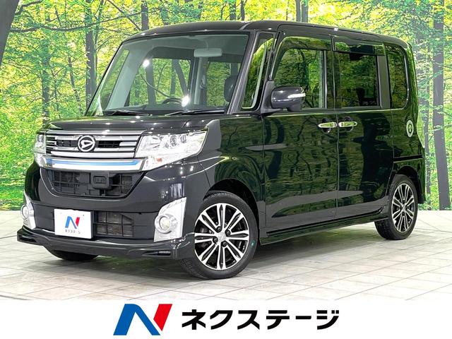 タント(ダイハツ) カスタムＲＳ　ＳＡ　４ＷＤ　禁煙車　両側電動スライドドア　スマートアシスト　純正ナビ 中古車画像