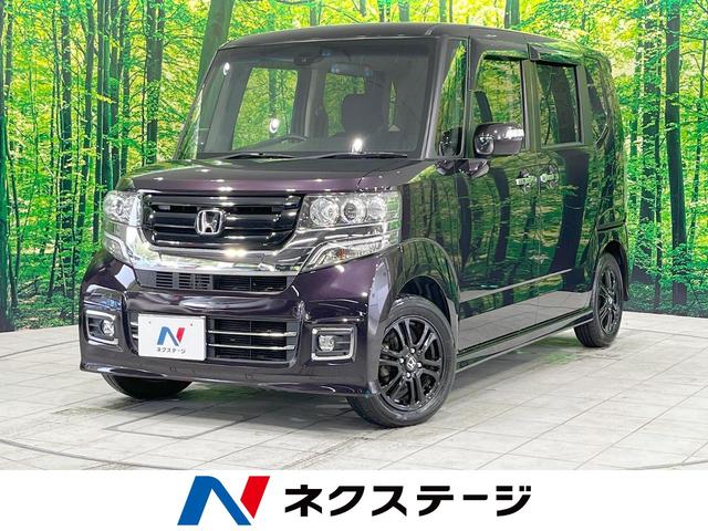 Ｎ−ＢＯＸカスタム(ホンダ) Ｇ　ＳＳブラックスタイルパッケージ　禁煙車　純正ナビ　バックカメラ　衝突軽減　両側電動スライドドア 中古車画像