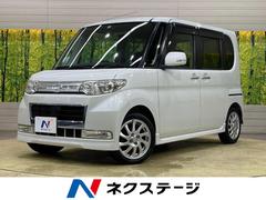 ダイハツ　タント　カスタムＲＳ　禁煙車　ＳＤナビ　電動スライドドア