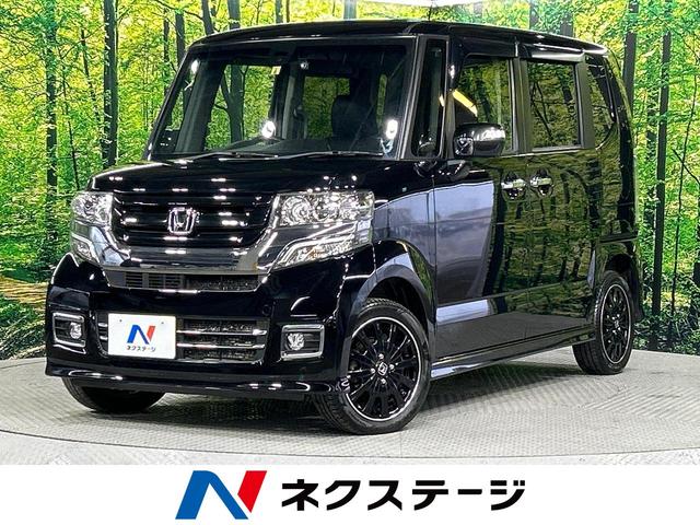 Ｎ−ＢＯＸカスタム(ホンダ) Ｇ　ターボＳＳブラックスタイルパッケージ　４ＷＤ　禁煙車　両側パワースライドドア　クルーズコントロール　衝突被害軽減ブレーキ 中古車画像