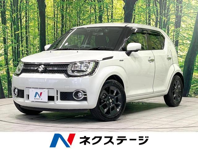 イグニス ハイブリッドＭＺ　純正ナビ　セーフティサポート　全周囲カメラ　禁煙車　シートヒーター　クルーズコントロール　ＥＴＣ　ドライブレコーダー　ＬＥＤヘッド・フォグライト　オートライト　オートエアコン　キーレスエントリー