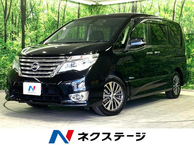 ハイウェイスターＳ－ＨＶアドバンスドセーフティパック　禁煙車　メーカーナビ　フリップダウンモニター　全周囲カメラ　両側パワスラ　衝突軽減　クルーズコントロール　ＬＥＤヘッドライト　オートライト　オートエアコン　純正１６インチアルミ　１００Ｖ電源　ＥＴＣ