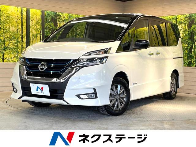 ｅ－パワー　ハイウェイスターＶ　純正９型ナビ　フリップダウンモニター　全周囲カメラ　ハンズフリー機能付両側電動スライドドア　エマージェンシーブレーキ　プロパイロット　カプロンシート　ハンドルヒーター　前席シートヒーター　ＥＴＣ