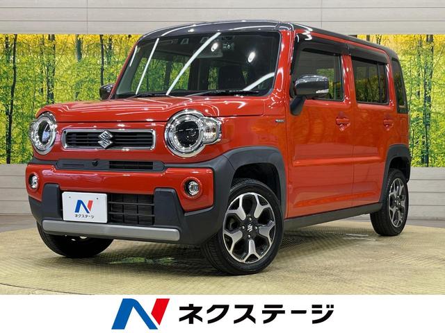 ハスラー　愛知県 ２トーンルーフ　メーカー純正９型ナビ　衝突軽減　全周囲カメラ　フルセグ