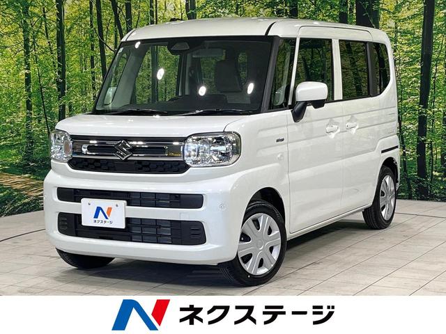 ハイブリッドＸ　届出済未使用車　４ＷＤ　現行型　両側電動スライドドア　デュアルセンサーブレーキサポート　スマートキー　シートヒーター　ＬＥＤヘッド　オートマチックハイビーム　車線逸脱警報　誤発進抑制機能　オートライト