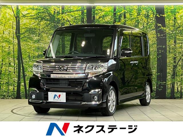 タント(ダイハツ) カスタムＸ　電動スライドドア　禁煙車　ＳＤナビ　ＥＴＣ　フルセグ　スマートキー 中古車画像