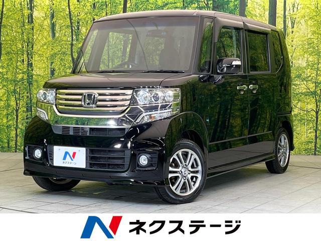 Ｎ－ＢＯＸカスタム　静岡県 禁煙車　純正ＳＤナビ　電動スライドドア　バックカメラ　スマートキー