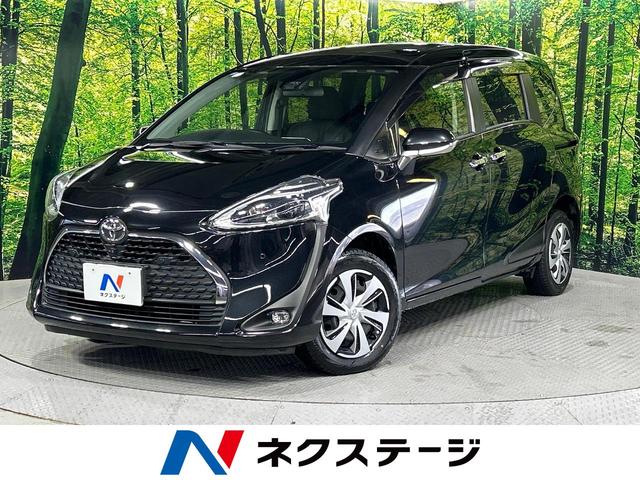 トヨタ シエンタ Ｇ　クエロ　４ＷＤ　禁煙車　純正ＳＤナビ　全周囲カメラ　寒冷地仕様　両側パワースライドドア　フルセグＴＶ　Ｂｌｕｅｔｏｏｔｈ再生　ＬＥＤヘッド　クリアランスソナー　オートハイビーム　ＥＴＣ　フォグライト