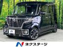 スペーシアカスタム　北海道 ４ＷＤ　禁煙車　メーカーオプションナビ　全周囲カメラ　両側パワースライド