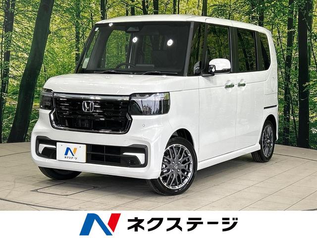 Ｎ−ＢＯＸカスタム(ホンダ) ターボ　届出済未使用車　ホンダセンシング　両側パワースライドドア　前席シートヒーター　ＬＥＤヘッドライト　クリアランスソナー 中古車画像