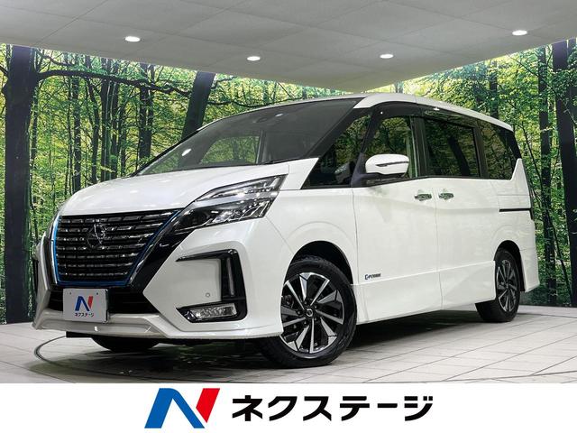 ｅ－パワー　ハイウェイスターＶ　純正９型ナビ　フリップダウンモニター　アラウンドビューモニター　プロパイロット　両側電動スライドドア　全方位運転支援　ステアリングヒーター　ブラインドスポットモニター　ドラレコ　ＥＴＣ　シートヒーター