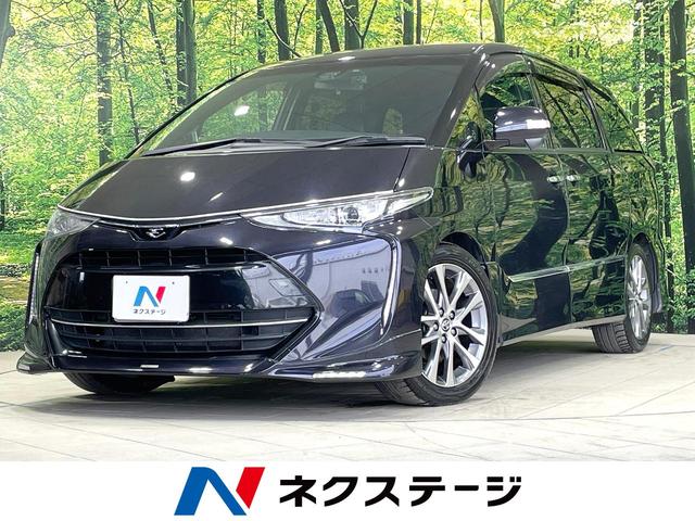 アエラス　プレミアム－Ｇ　フリップダウン　純正９型ナビ　ＴＲＤエアロ　両側電動スライドドア　バックカメラ　禁煙車　ＥＴＣ　Ｂｌｕｅｔｏｏｔｈ　フルセグＴＶ　ドラレコ　シートヒーター　パワーバックドア　パワーシート　ＬＥＤヘッド