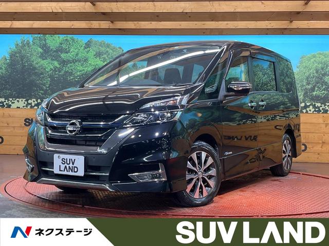 ハイウェイスター　Ｖセレクション　両側電動スライドドア　プロパイロット　エマージェンシーブレーキ　禁煙車　ナビ　全周囲カメラ　レーダークルーズ　ＥＴＣ　Ｂｌｕｅｔｏｏｔｈ　フルセグ　ドラレコ　ＬＥＤヘッド　レーンキープ　８人乗り