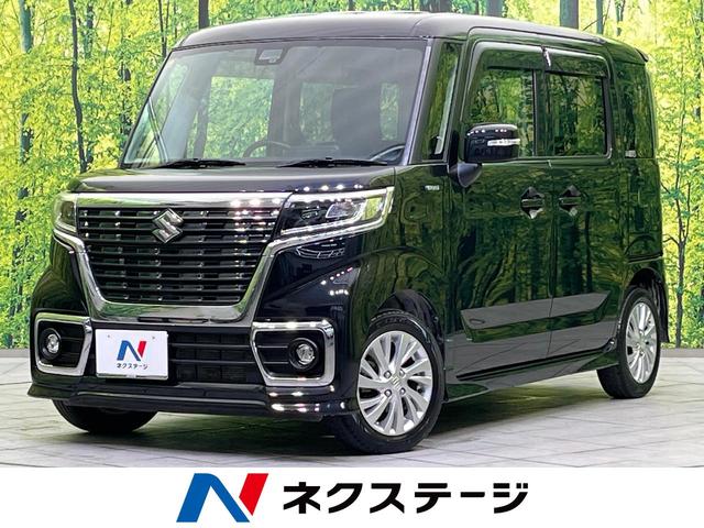 ハイブリッドＧＳ　禁煙車　ＳＤナビ　バックカメラ　スズキセーフティサポート　パワースライドドア　ｂｌｕｅｔｏｏｔｈ接続　フルセグＴＶ　ＬＥＤヘッドライト　シートヒーター　クリアランスソナー　アイドリングストップ
