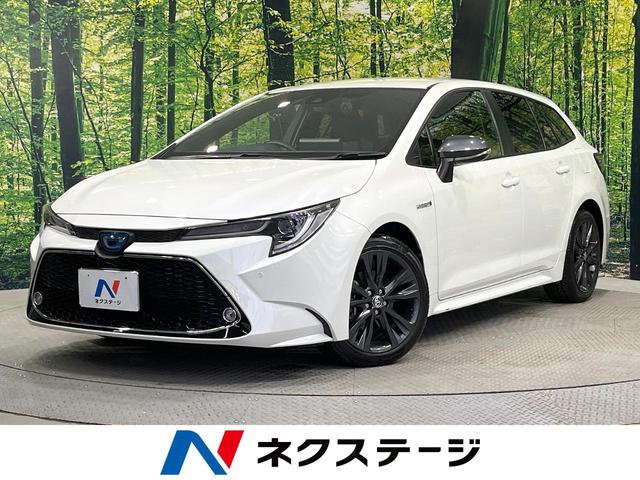 カローラツーリング(トヨタ) ハイブリッド　ダブルバイビー　禁煙車　純正９型ナビ付ディスプレイオーディオ　ＢＳＭ　レーダークルコン　衝突軽減装置 中古車画像