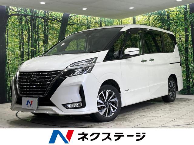 ハイウェイスターＶ　純正１０型ナビ　全方位カメラ　後席モニター　セーフティパックＡ　ハンズフリー両側電動ドア　全方位運転支援システム　クルーズコントロール　ＬＥＤヘッド　純正１６ＡＷ　リヤオートエアコン　スマートキー