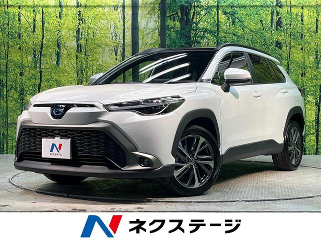 ハイブリッド　Ｚ　禁煙車　サンルーフ　衝突軽減装置　９インチディスプレイオーディオ　全周囲カメラ　レーダークルーズ　ＥＴＣ　Ｂｌｕｅｔｏｏｔｈ　シートヒーター　ハーフレザーシート　パワーシート