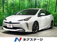 トヨタ　プリウス　Ｓツーリングセレクション　モデリスタエアロ　純正９インチナビ　合皮レザー