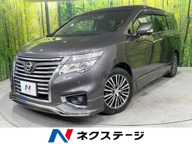 ３５０ハイウェイスタープレミアム　サンルーフ　禁煙車　メーカー純正ナビ　後席モニター　全周囲カメラ　両側電動スライドドア　レーダークルーズ　パワーバックドア　合皮シート　シートヒーター　パワーシート　前後ドラレコ　ＥＴＣ　ＬＥＤヘッド