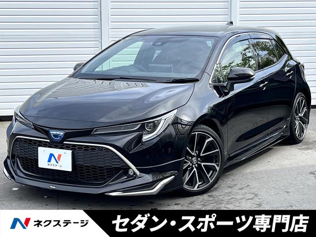 ハイブリッドＧ　Ｚ　モデリスタエアロ　ブラインドスポットモニター　純正９インチディスプレイオーディオ　セーフティーセンス　インテリジェントクリアランスソナー　ＬＥＤヘッド　シートヒーター　純正１８インチＡＷ　バックカメラ