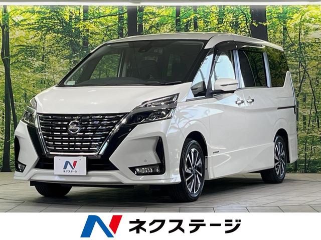 ハイウェイスターＶ　純正１０型ナビ　後席モニター　全周囲カメラ　衝突軽減装置　プロパイロット　禁煙車　ドラレコ　コーナーセンサー　スマートキー　ＬＥＤヘッド　オートライト　オートエアコン　純正１６インチ　車線逸脱警報