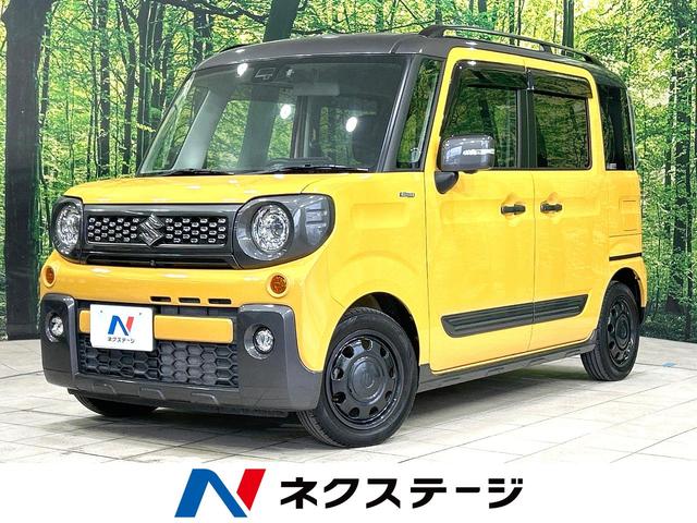 ハイブリッドＸＺ　ターボ　禁煙車　両側電動ドア　純正ＳＤナビ　全周囲カメラ　フルセグＴＶ　Ｂｌｕｅｔｏｏｔｈ接続　衝突被害軽減システム　ドラレコ　スマートキー　ＬＥＤヘッド　ＥＴＣ　クルコン　オートハイビーム　オートライト