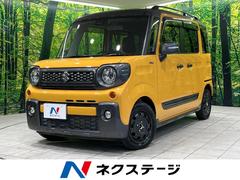 スズキ　スペーシアギア　ハイブリッドＸＺ　禁煙車　衝突被害軽減装置　純正８型ナビ