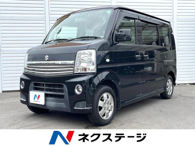 スズキ エブリイワゴン ＰＺターボ　ＫＥＮＷＯＯＤナビ　電動スライドドア　ＥＴＣ