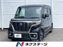 スズキ　スペーシアカスタム　ハイブリッドＸＳ　両側電動スライドドア　ＳＤナビ　バックカメラ
