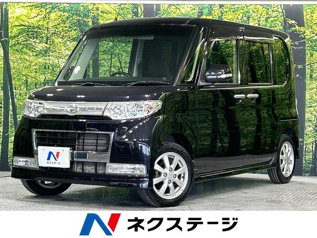 カスタムＸリミテッド　電動スライドドア　禁煙車　スマートキー　ＨＩＤヘッド　オートエアコン　純正１４インチアルミ　ＣＤ再生