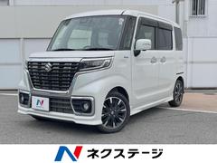 スズキ　スペーシアカスタム　ハイブリッドＸＳ　禁煙車　ＳＤナビ　マルチテレインモニター