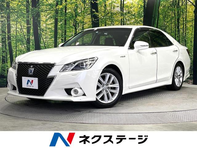 アスリートＧ　禁煙車　純正８インチＨＤＤナビ　バックカメラ　衝突被害軽減システム　レザーシート　ドラレコ　スマートキー　ＨＩＤヘッド　ビルトインＥＴＣ　クルコン　オートハイビーム　オートライト　デュアルエアコン