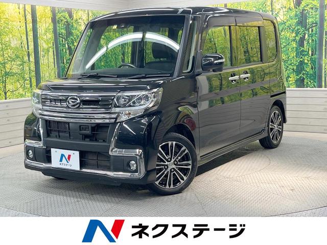カスタムＲＳ　トップエディションＳＡＩＩ　両側電動ドア　ＳＤナビ　バックカメラ　衝突被害軽減システム　禁煙車　ハーフレザーシート　スマートキー　ＬＥＤヘッド　ビルトインＥＴＣ　オートライト　オートエアコン　純正１５インチアルミ